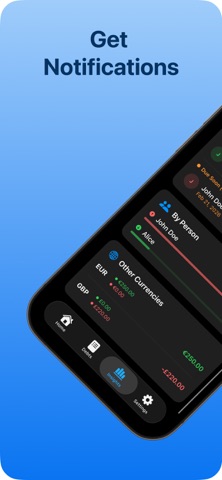 DebtTracker: manage debt screenshot