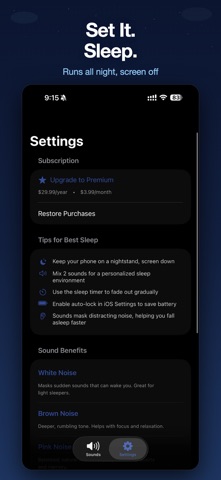 White Noise: Deep Sleep Timer Screenshot 4 of 4