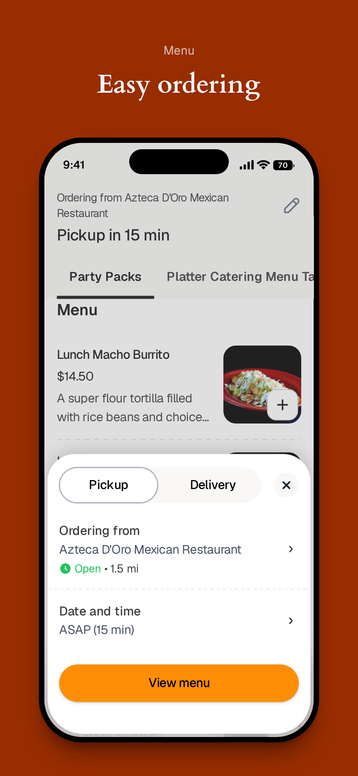 Azteca D'Oro Restaurant screenshot 3