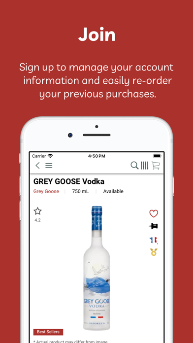 Campus West Liquors Inc iPhone screenshot 4 - Shopping app