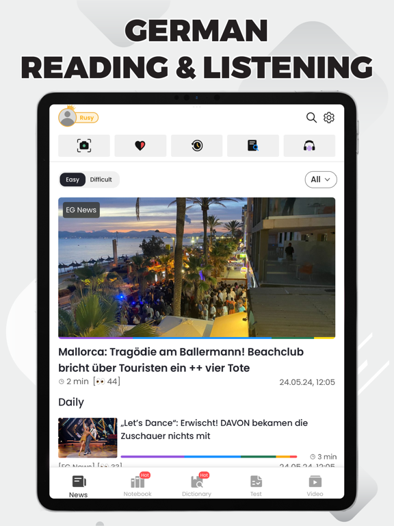 App screenshot