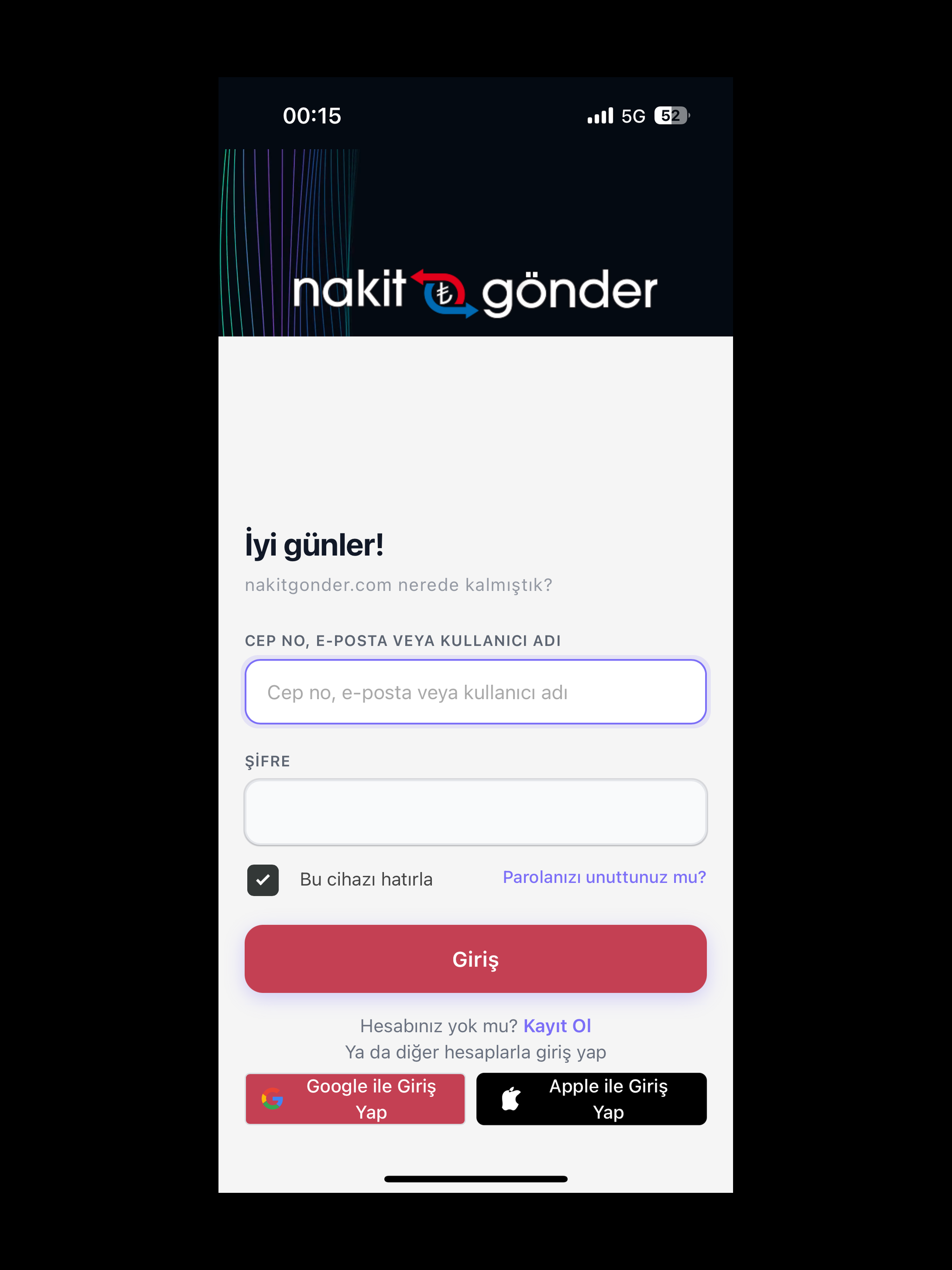 NakitGönder