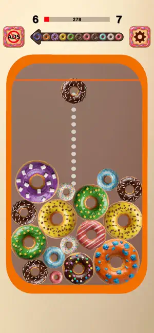 Galaxy Donut: Merge Game screenshot 4