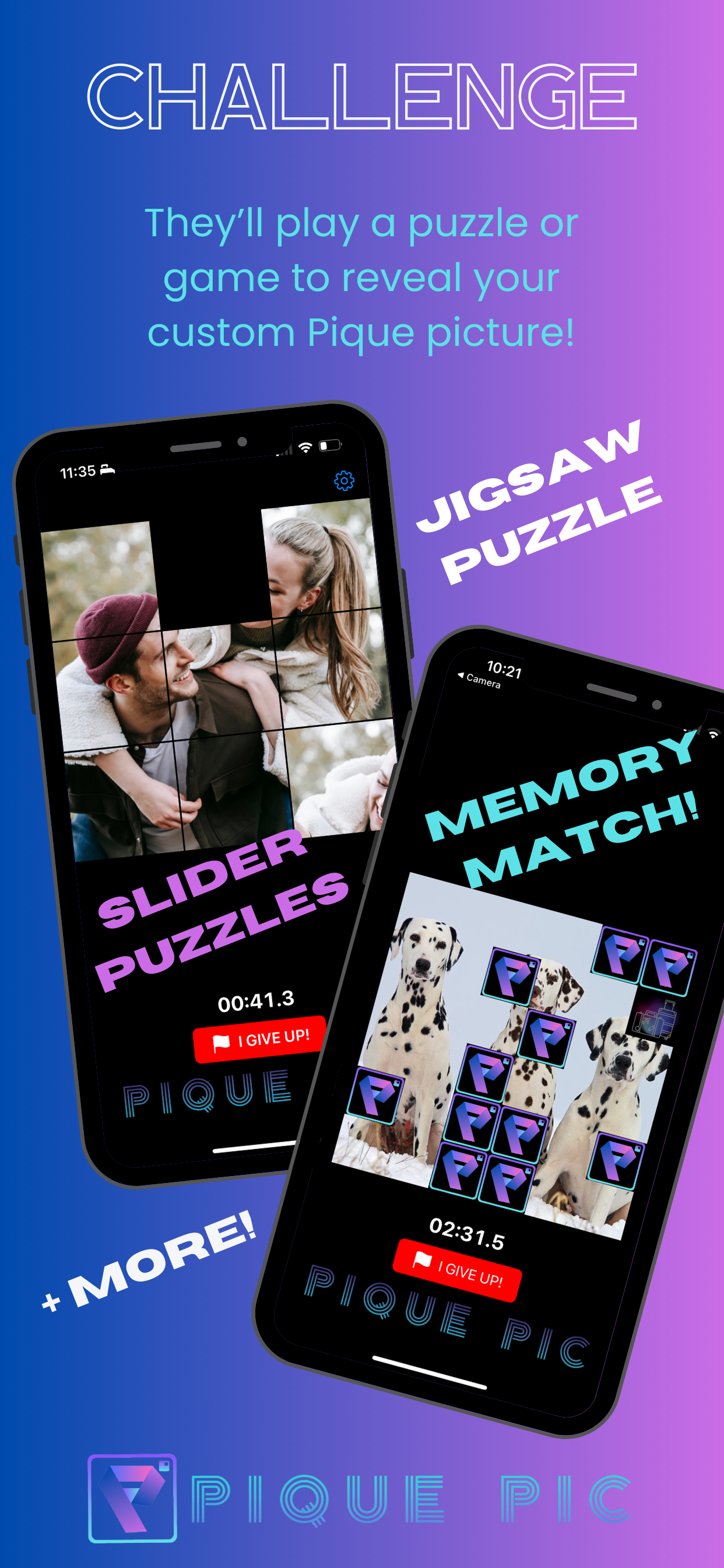 Pique Pic - Photo Sharing Game