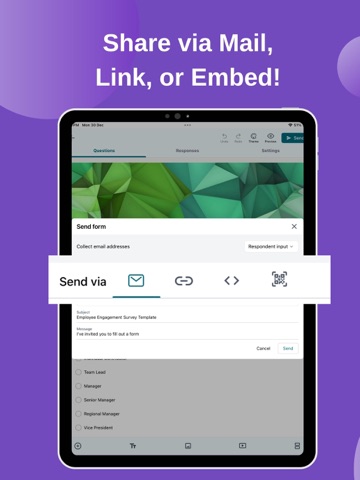 Forms for Google Forms & Doc iPad screenshot