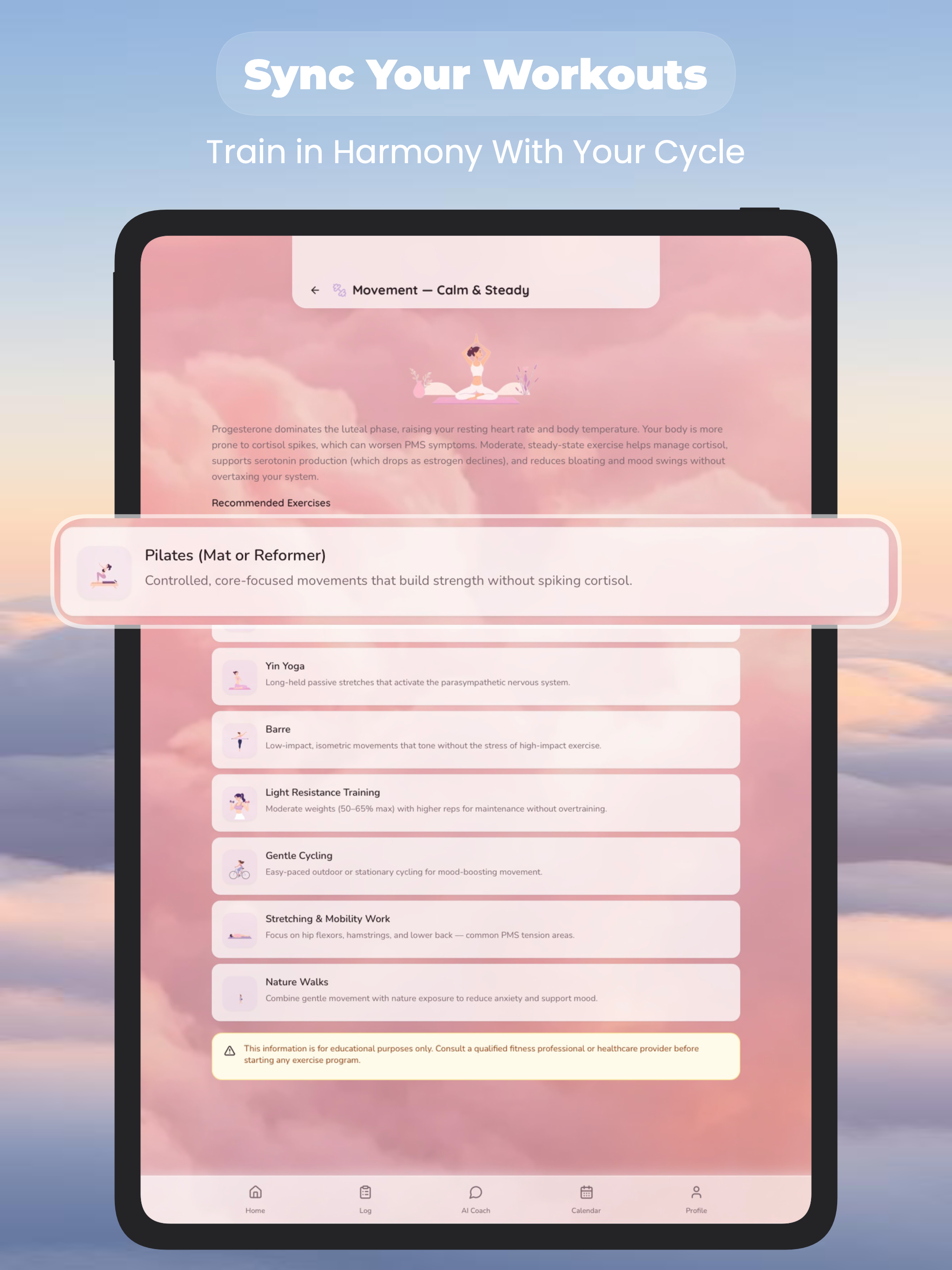 Fasted Harmony: Cycle Syncing screenshot 13