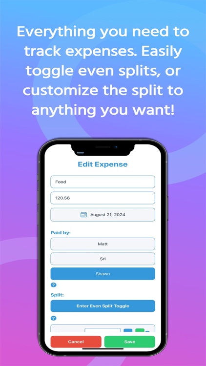 Splitsville: Split Group Bills screenshot-3