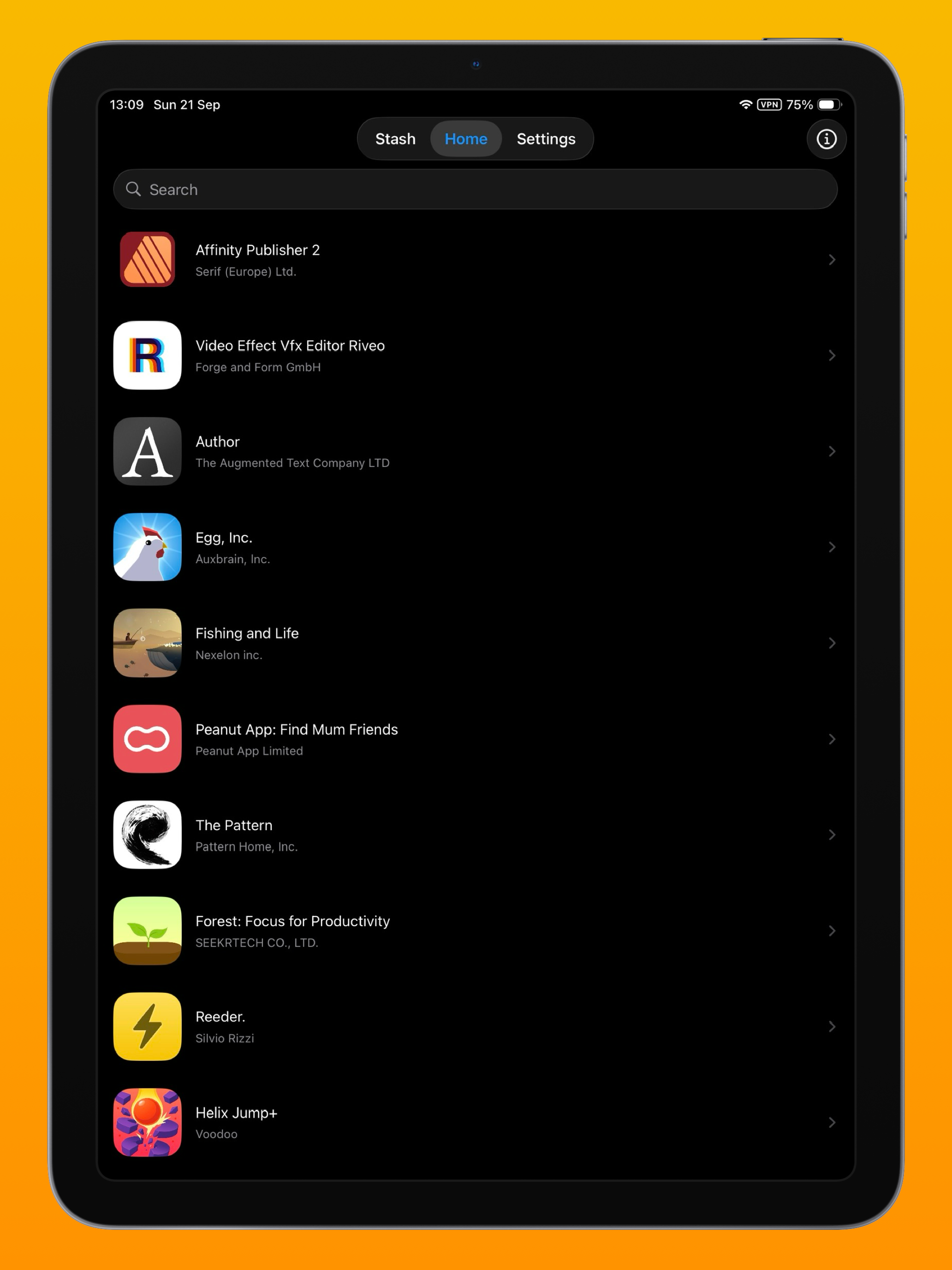 App Stash: Save Apps and Links