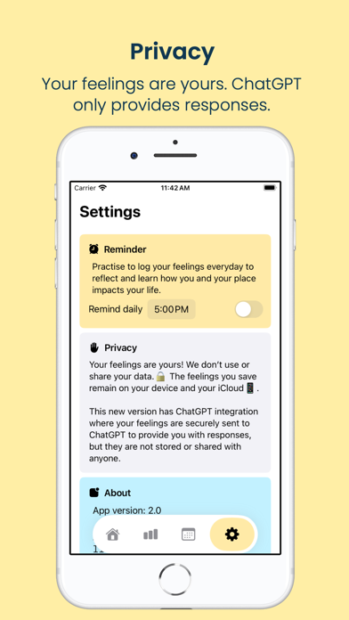 Feelly - Daily Mood Journal Screenshot