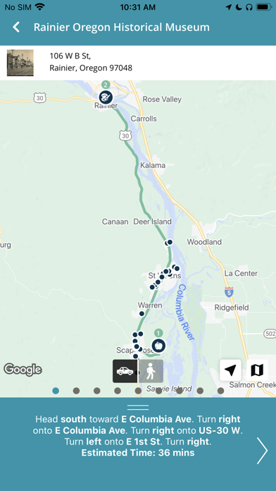 Columbia County, OR Screenshot