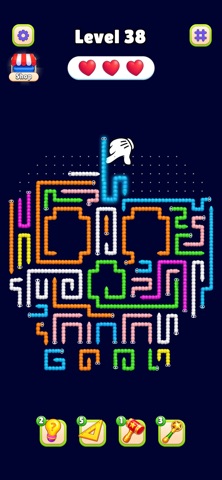 Worm Away: Jam Out Puzzle iPhone screenshot