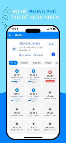 Ôn thi GPLX 2026 lý thuyết iPhone screenshot 3