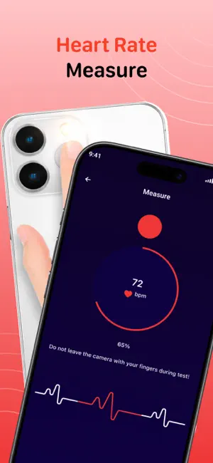 Pulse Wave: BP & Sugar Monitor screenshot 2