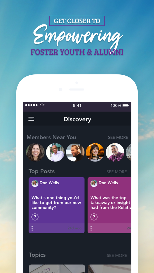 #1. The JIT Network (iOS) Podle: Just in Time for Foster Youth 501c3 Nonprofit