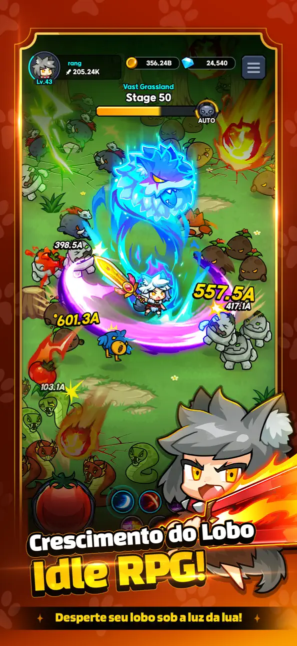 Go Go Wolf! iOS Mod IPA screenshot 2 - iOS game interface
