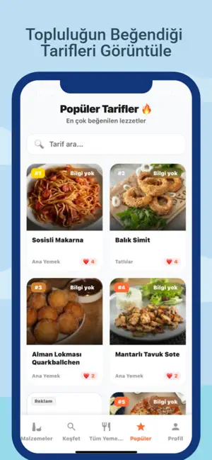 YemekBul - Tarif & Sosyal screenshot 2