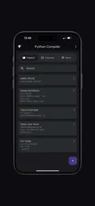 Python‎ Compiler screenshot #1 for iPhone