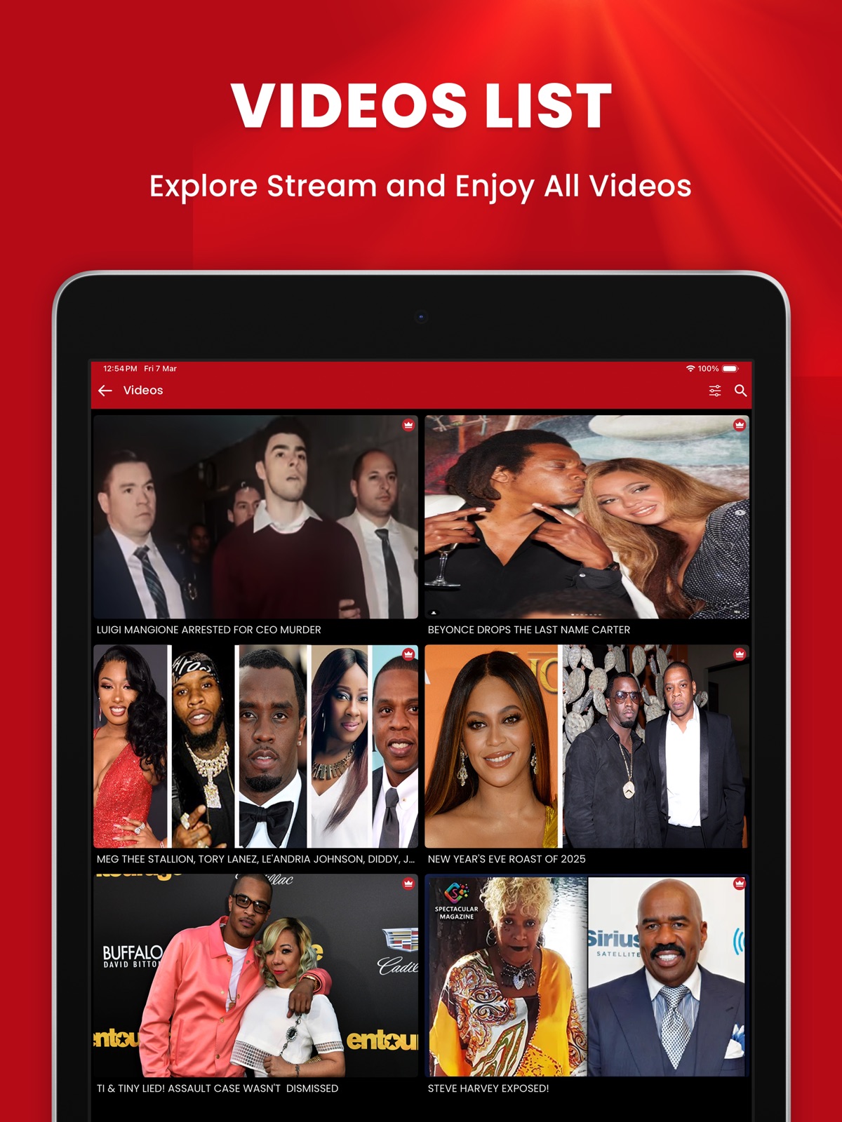 StormMonroeTV ipad screenshot 2