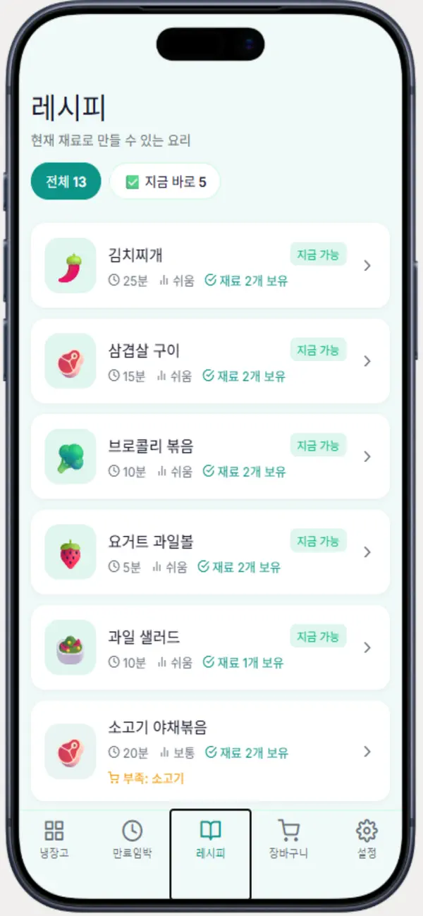 Screenshot #2 pour Fridge Manager for You