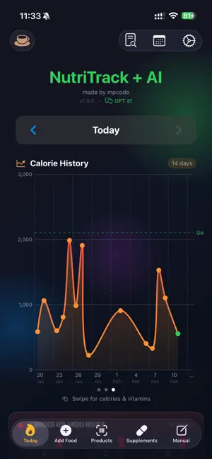 NutriTrack + AI screenshot 3