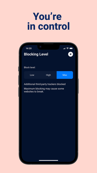 BLOKK: VPN & Privacy Shield Screenshot