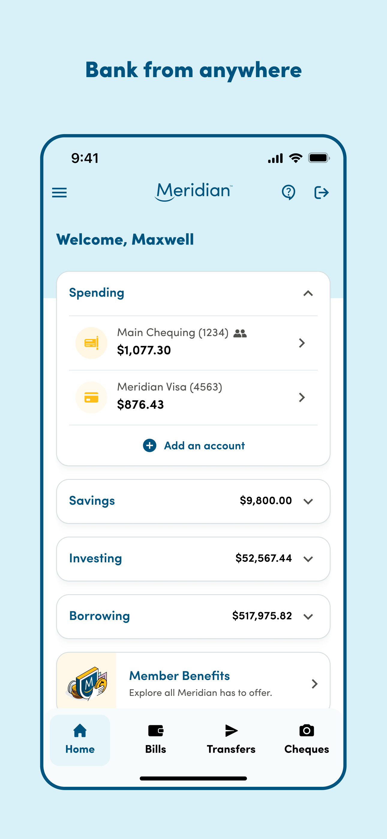 Meridian Mobile Banking