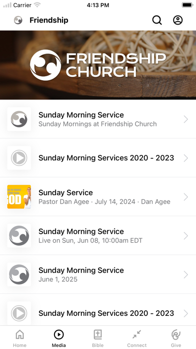 Screenshot #2 pour Friendship Church App