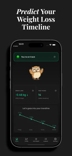 Weight Tracker: TrendWise screenshot 1