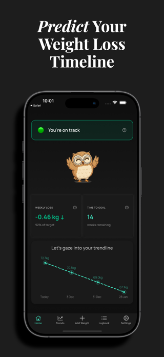 Weight Tracker: TrendWise Screenshot 1 of 5
