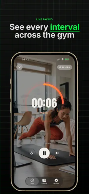 SetPulse: Mirror Workout Timer screenshot 1