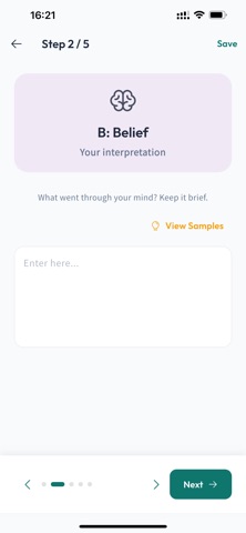 Positive Mind - ABCDE理論で思考整理 screenshot