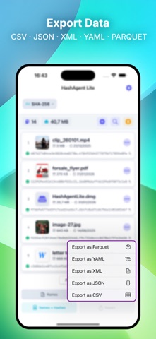 HashAgent Lite for iOS screenshot
