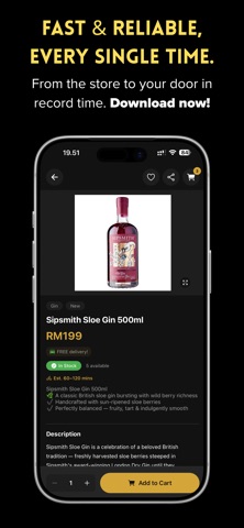 JB Alcohol Delivery screenshot