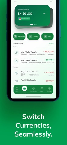 ChangPay iPhone screenshot