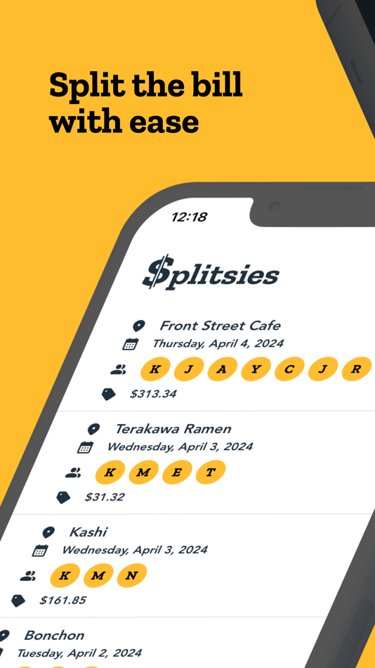 #1. Splitsies - Scan and Split (iOS) Bởi: Kevin Chen