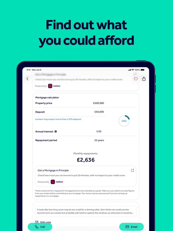 Rightmove iPad screenshot 5