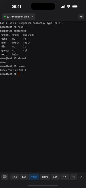 Genterminal: SSH Terminal iPhone screenshot 4