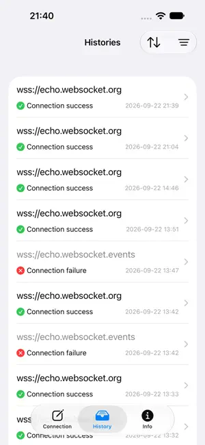 Simple WebSocket Client screenshot 3