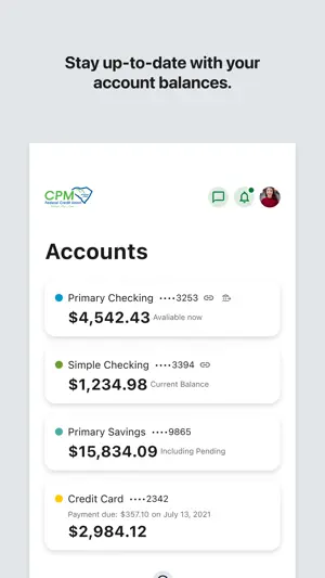 CPM Mobile Banking screenshot 3