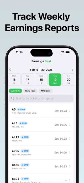 Earnings Beat Screenshot 1 of 4