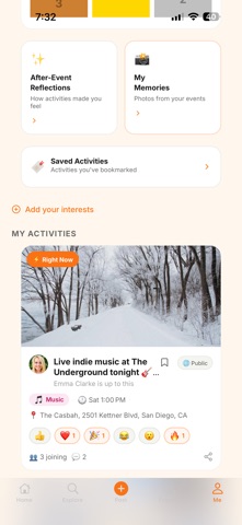 Join Me Up – Plan Activities screenshot