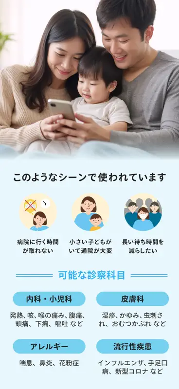 みてねコールドクター オンライン診療アプリ screenshot 3 of 7