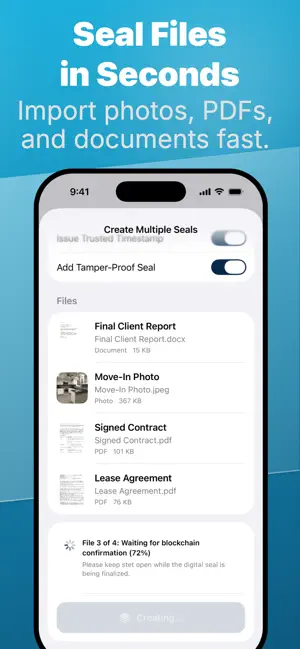 Stet: Document & Photo Proof screenshot 2