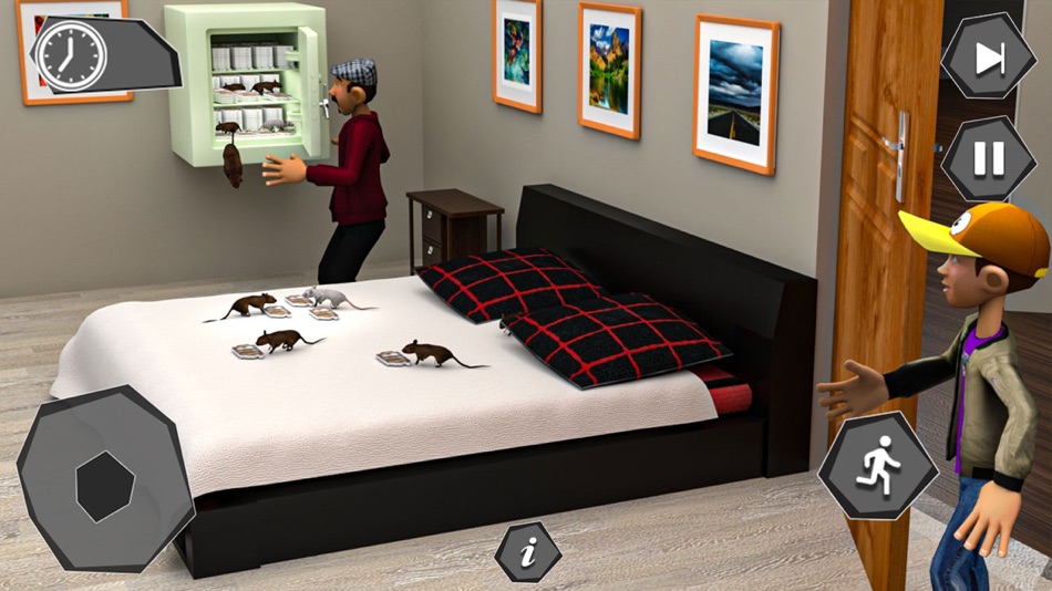 #3. Scary Secret Neighbor 3D Game (iOS) Podle: Sajjad Raza