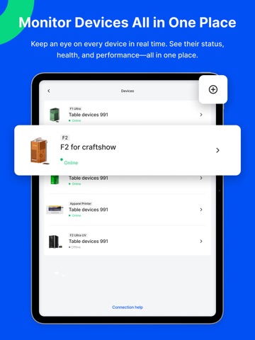 Customthings iPad screenshot