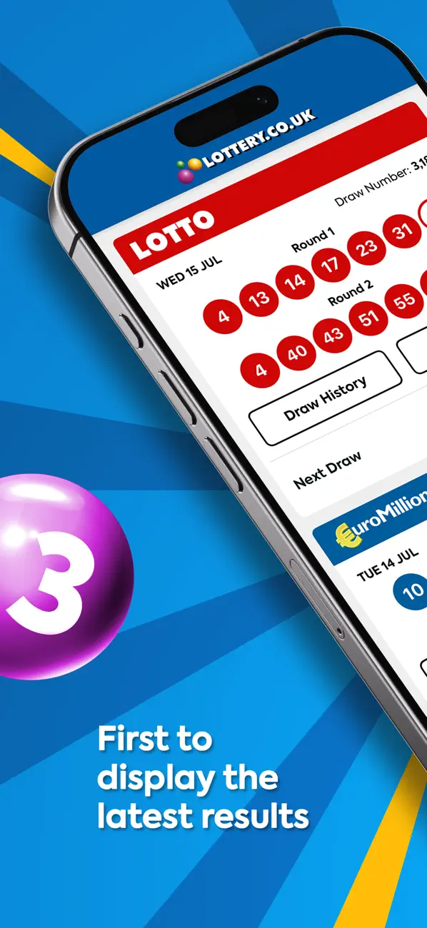 Screenshot #1 pour National Lottery Results