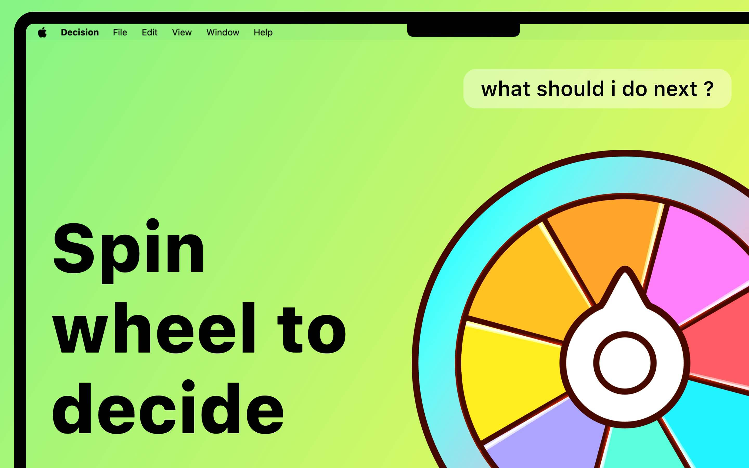 Tiny Decisions - Spin Wheel screenshot 9