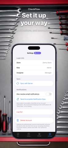 CheckFlow: Work Checklists Screenshot 9 of 10