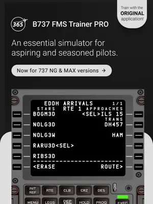 B737 FMS Trainer PRO screenshot 1