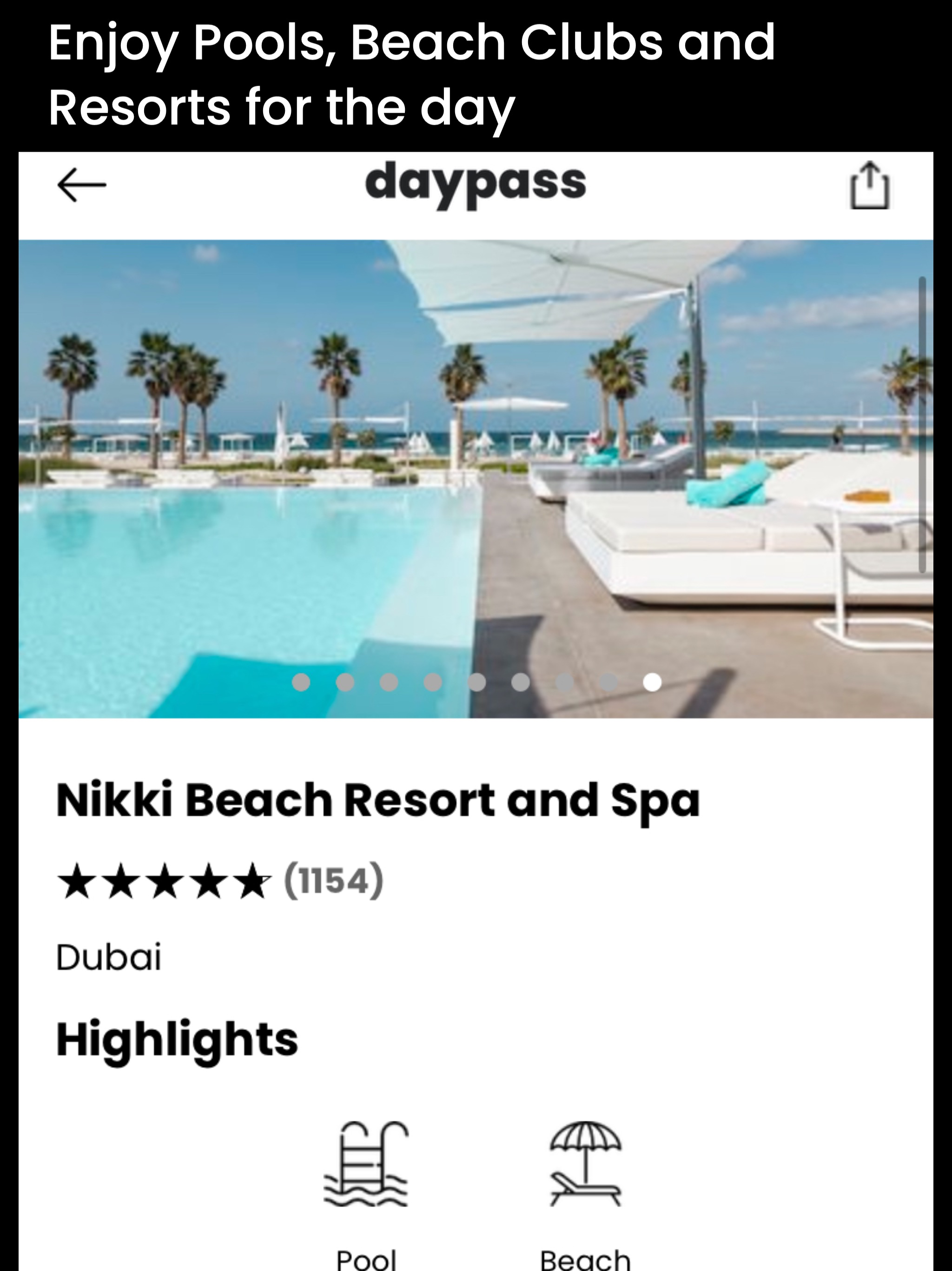 DayPass: Pools, Beaches & More